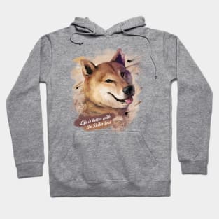 Life is better with the Shiba-Inu! Hoodie